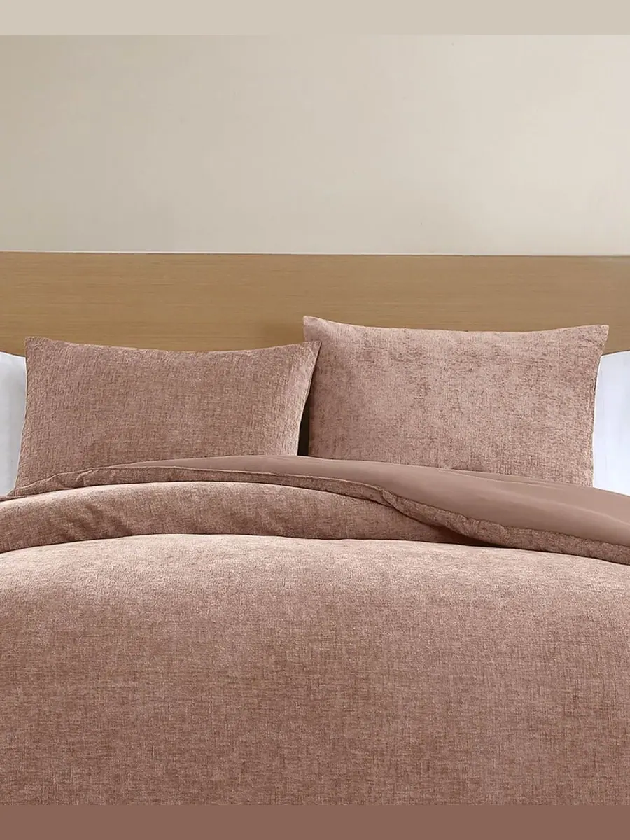 Комплект стеганого одеяла Nantes Chenille 3-Piece, King Riverbrook Home — изображение 4 из 6, пудровый розовый
