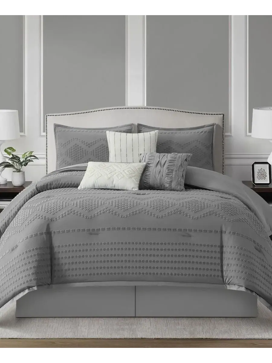 Комплект постельного белья Waverly Geometric 7-Pc., California King Stratford Park