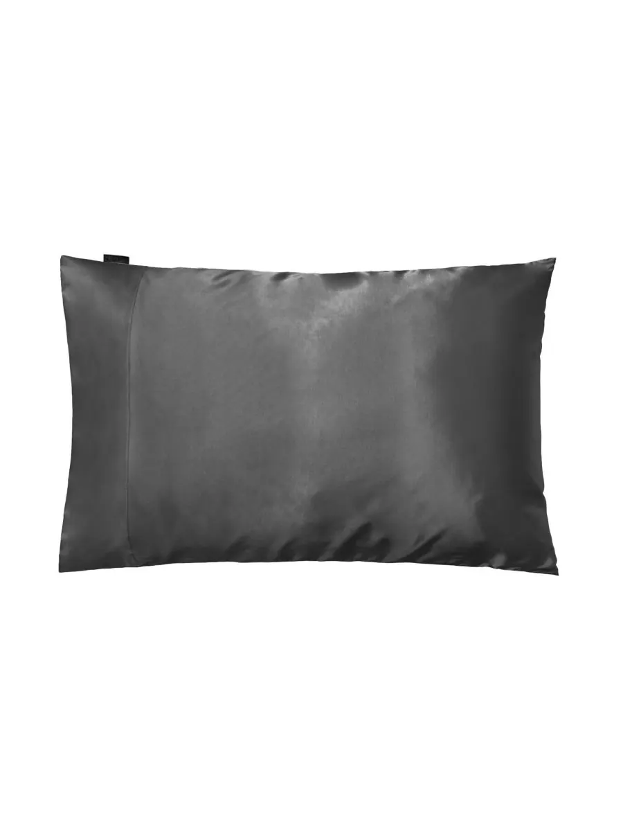 Наволочка DualSilk из тутового шелка и эвкалипта, 22 момме NIGHT, Gunmetal, King