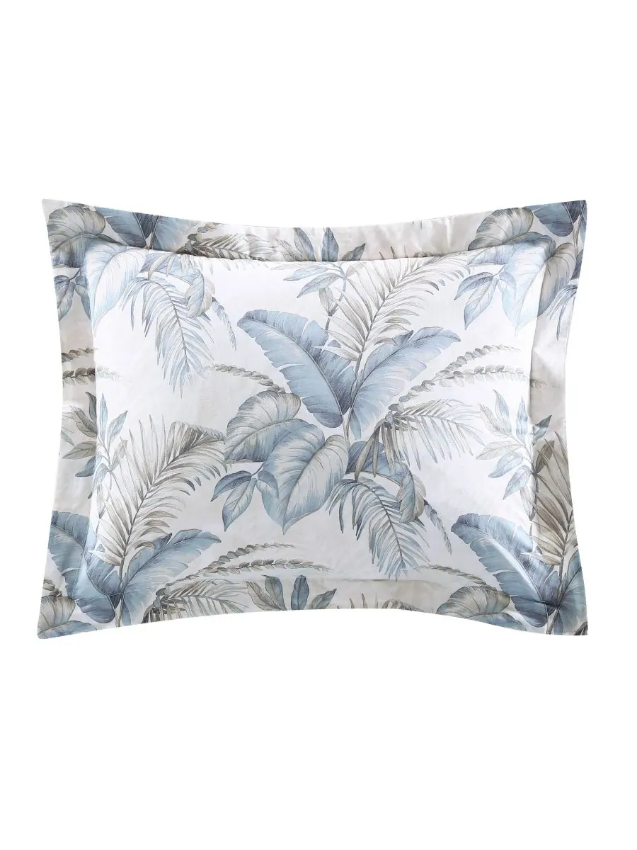 Комплект постельного белья Bakers Bluff из 4 предметов, размер Full/Queen Tommy Bahama Home — изображение 5 из 6, синий