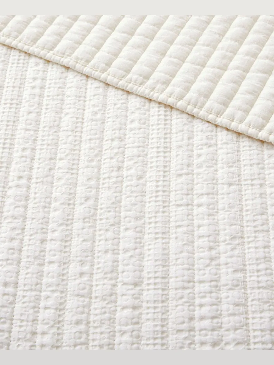 Комплект постельного белья Loden Stone Washed, 3 предмета, размер Full/Queen Levtex — изображение 5 из 5, бежевый