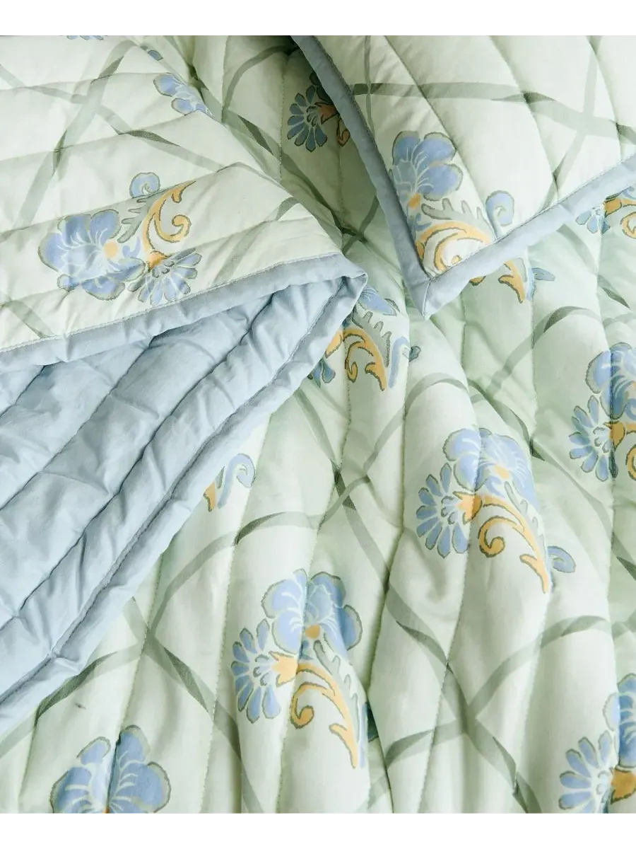 Комплект постельного белья Olivia Floral из 2 предметов, Twin/Twin XL Brooklyn Loom — изображение 5 из 5, мульти