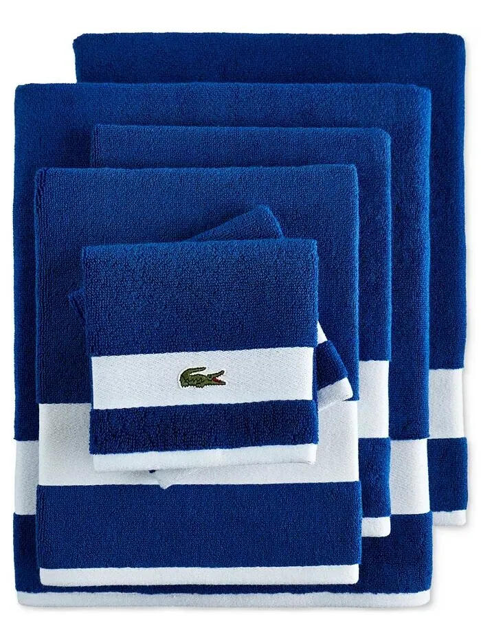 Банные полотенца Lacoste Heritage Sport Stripe, 6 шт