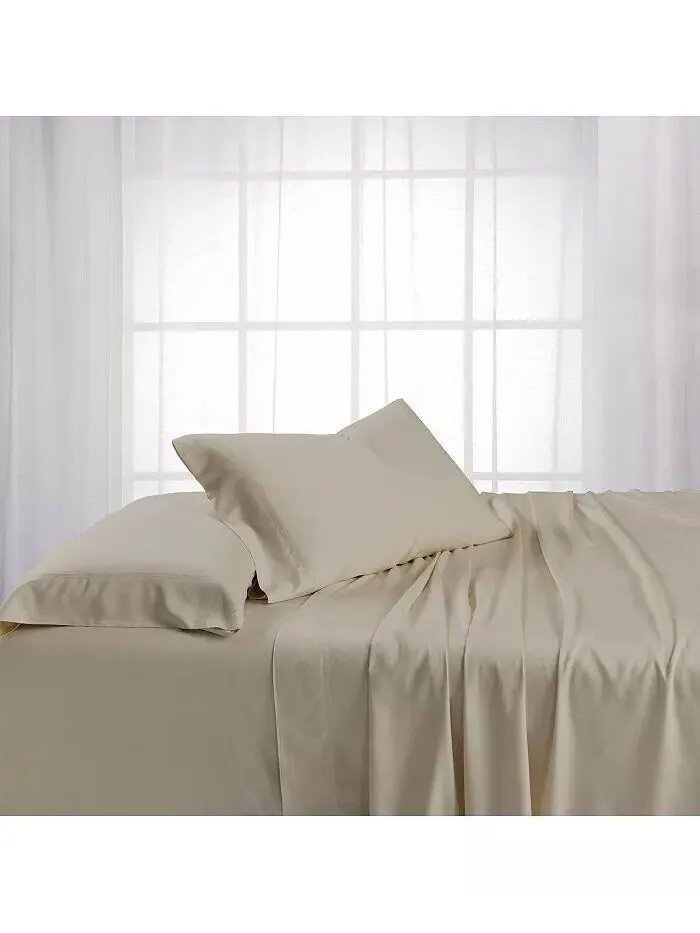 Комплект постельного белья из вискозы из бамбука и хлопка, Split King Egyptian Linens