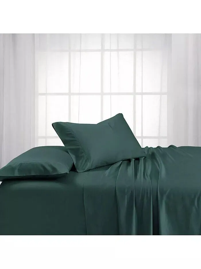 Комплект постельного белья из вискозы из бамбука и хлопка, Split King Egyptian Linens