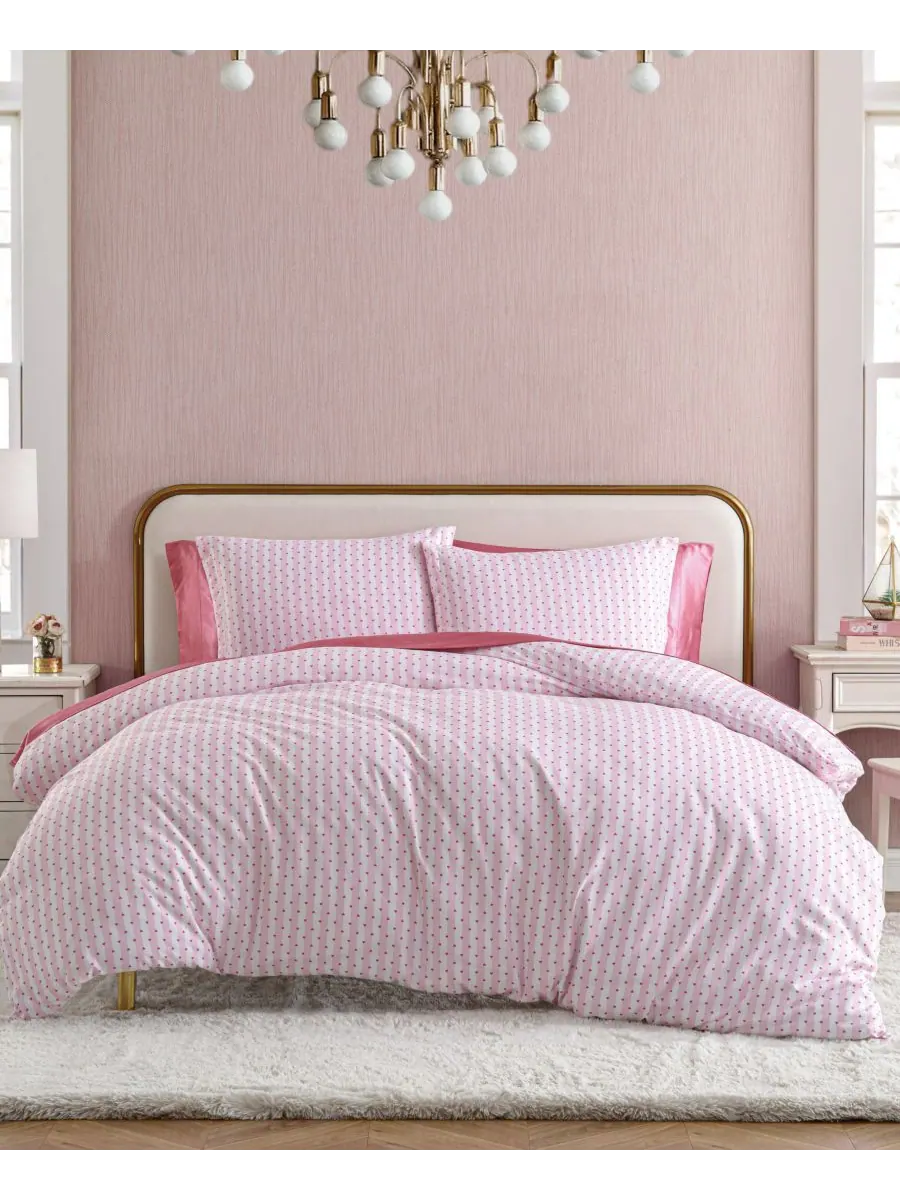 Комплект постельного белья Wonderland Stripe, 3 предмета, двусторонний, размер Full/Queen Betsey — изображение 1 из 4