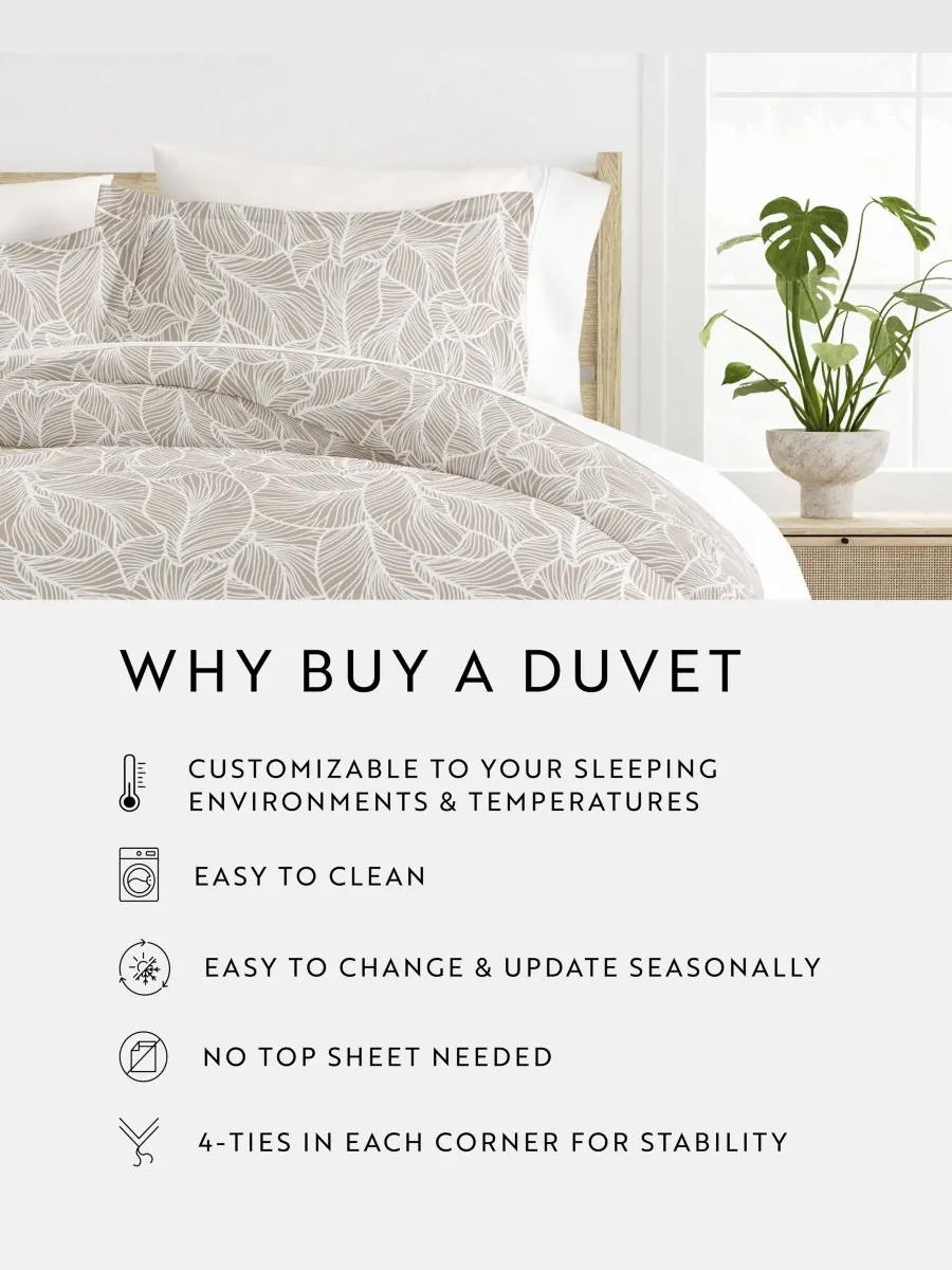 Комплект постельного белья Rustic Retreat All Season из 3 предметов, размер Full/Queen ienjoy Home — изображение 3 из 9