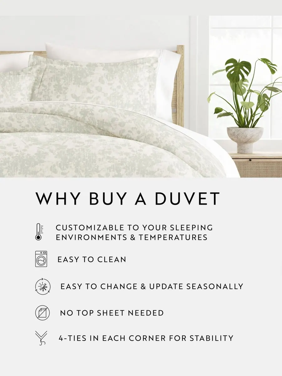 Комплект постельного белья Rustic Retreat All Season из 3 предметов, размер Full/Queen ienjoy Home — изображение 3 из 9