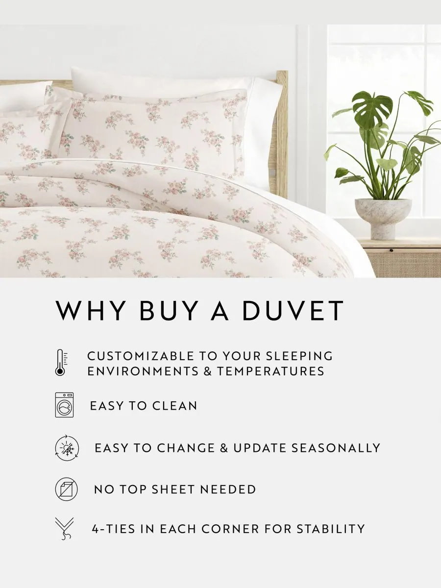 Комплект постельного белья Rustic Retreat All Season из 3 предметов, размер Full/Queen ienjoy Home — изображение 3 из 9