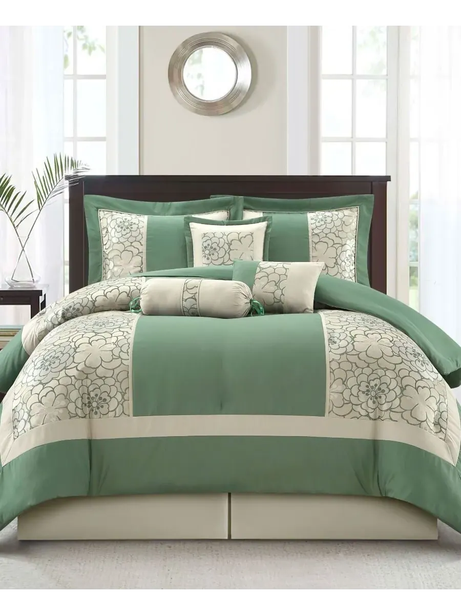 Комплект постельного белья Sibyl Jacquard из 7 предметов, размер California King Stratford Park