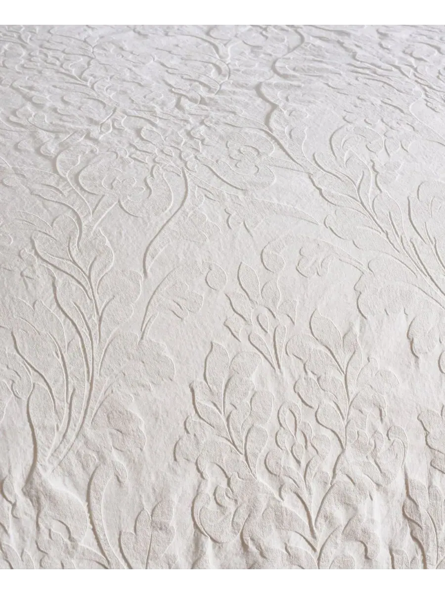 Комплект постельного белья Alessio Textured из 3 предметов, размер King/California King Levtex — изображение 5 из 5, белый