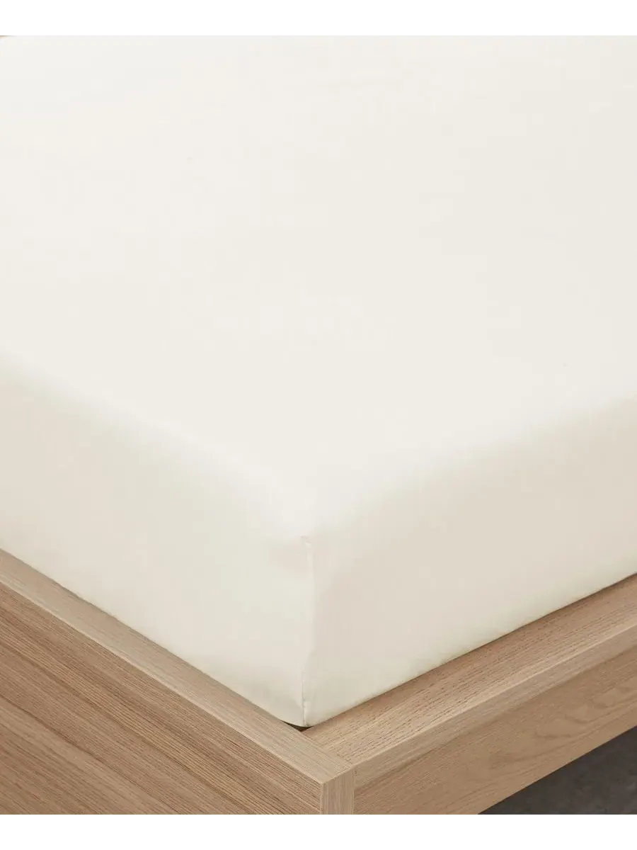 Натяжная простыня из микрофибры, 1500 нитей, Queen Sweet Home Collection — изображение 4 из 4, белый