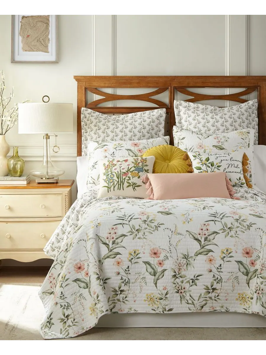 Комплект постельного белья Viviana Watercolor Floral из 3 предметов, размер King Levtex — изображение 1 из 5, мульти