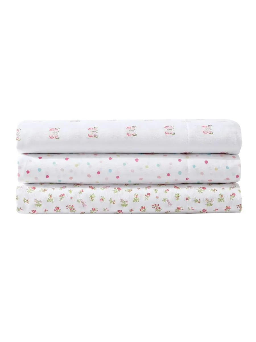 Комплект постельного белья из микрофибры, 4 предмета, размер «полный» Laura Ashley — изображение 7 из 7, мульти