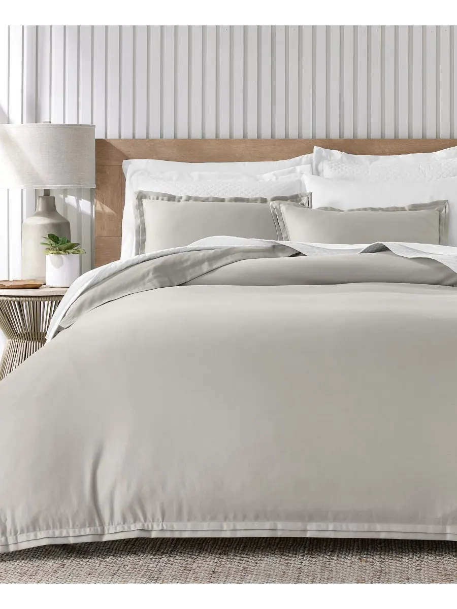 Комплект постельного белья Sleep Lux e из 3 предметов, 100% хлопок, размер Full/Queen Charter Club — изображение 1 из 9