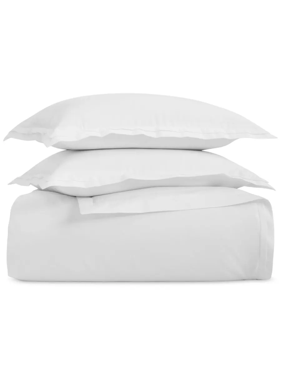Комплект постельного белья sleep luxe из 3 предметов, 100% хлопок, плотность ткани 800 нитей на — изображение 3 из 9, белый