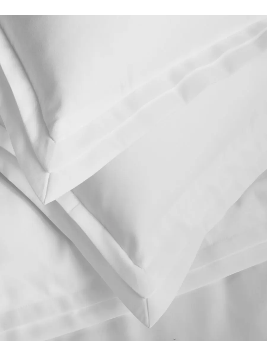 Комплект постельного белья sleep luxe из 3 предметов, 100% хлопок, плотность ткани 800 нитей на — изображение 4 из 9, белый