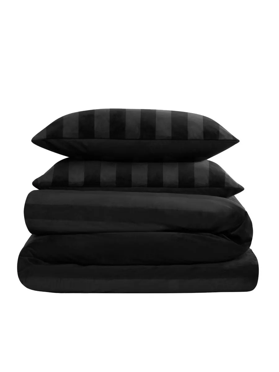 Комплект постельного белья Jenny Velour Striped Jacquard из 3 предметов, размер King Juicy Couture — изображение 6 из 10