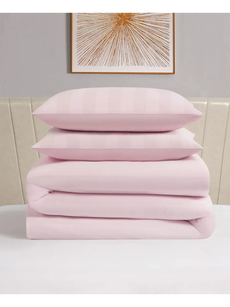 Комплект постельного белья Jenny Velour Striped Jacquard из 3 предметов, размер King Juicy Couture — изображение 2 из 10