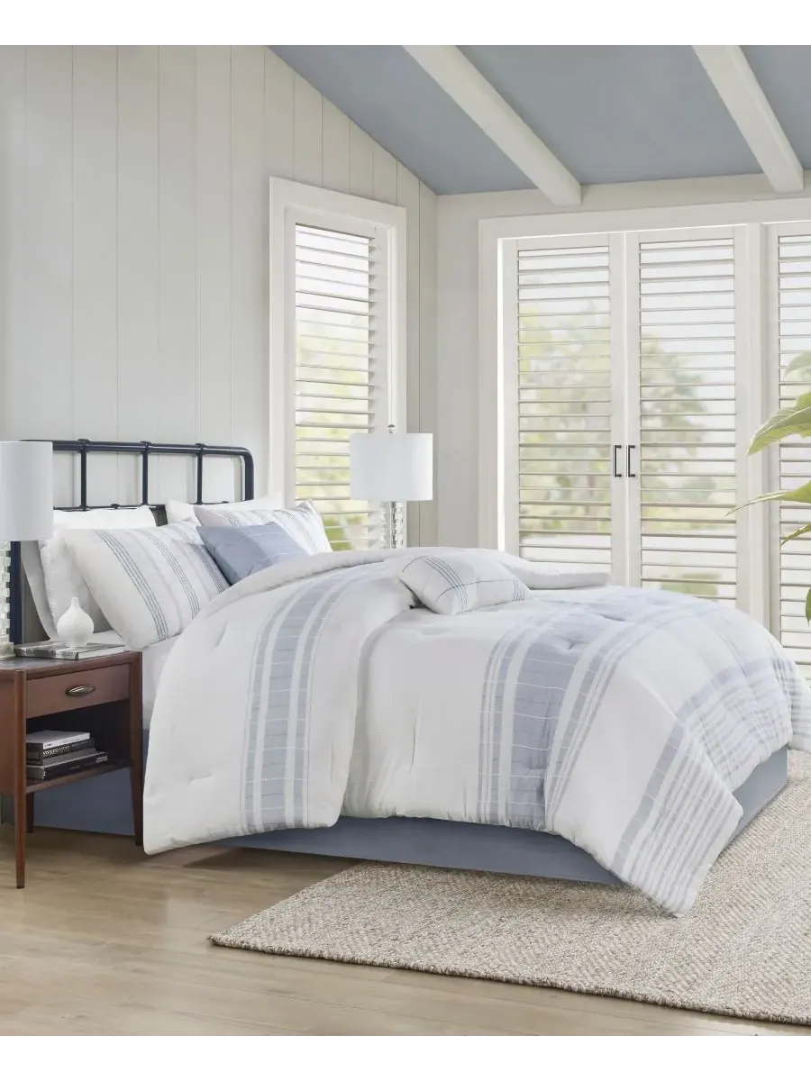 Комплект постельного белья Morgan Jacquard из 6 предметов, размер California King Harbor House — изображение 2 из 10
