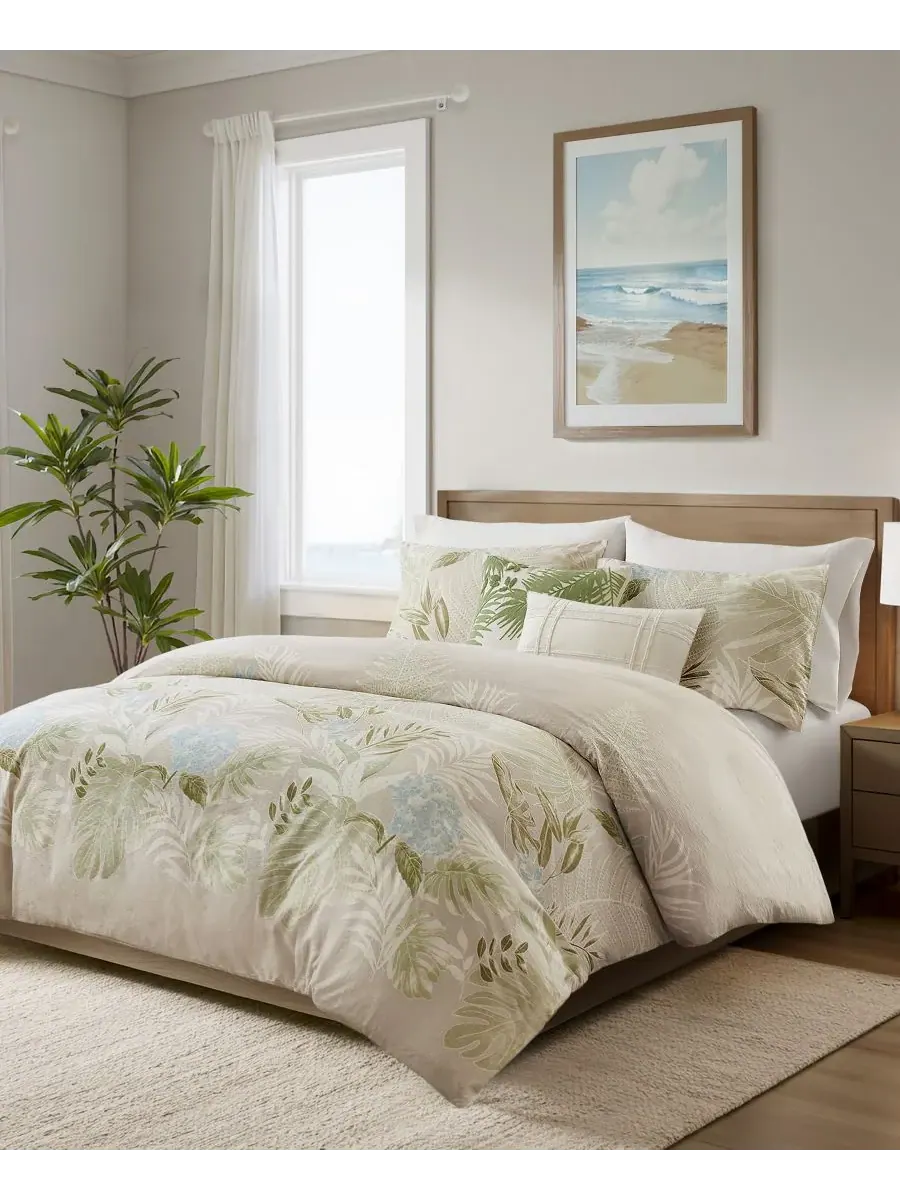 Комплект постельного белья Kiawah Island Cotton из 5 предметов, размер King/California King Harbor — изображение 2 из 10