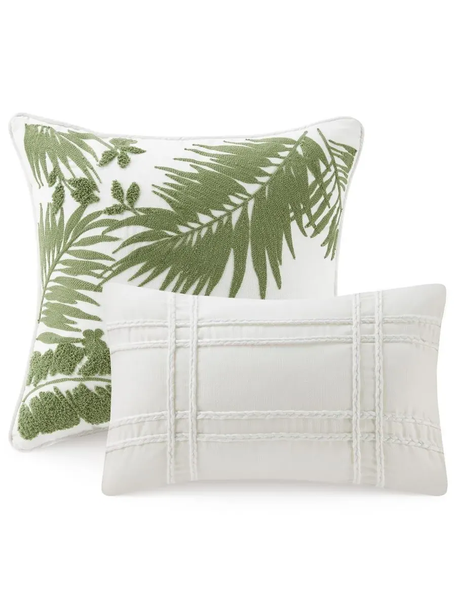Комплект постельного белья Kiawah Island Cotton из 5 предметов, размер King/California King Harbor — изображение 10 из 10