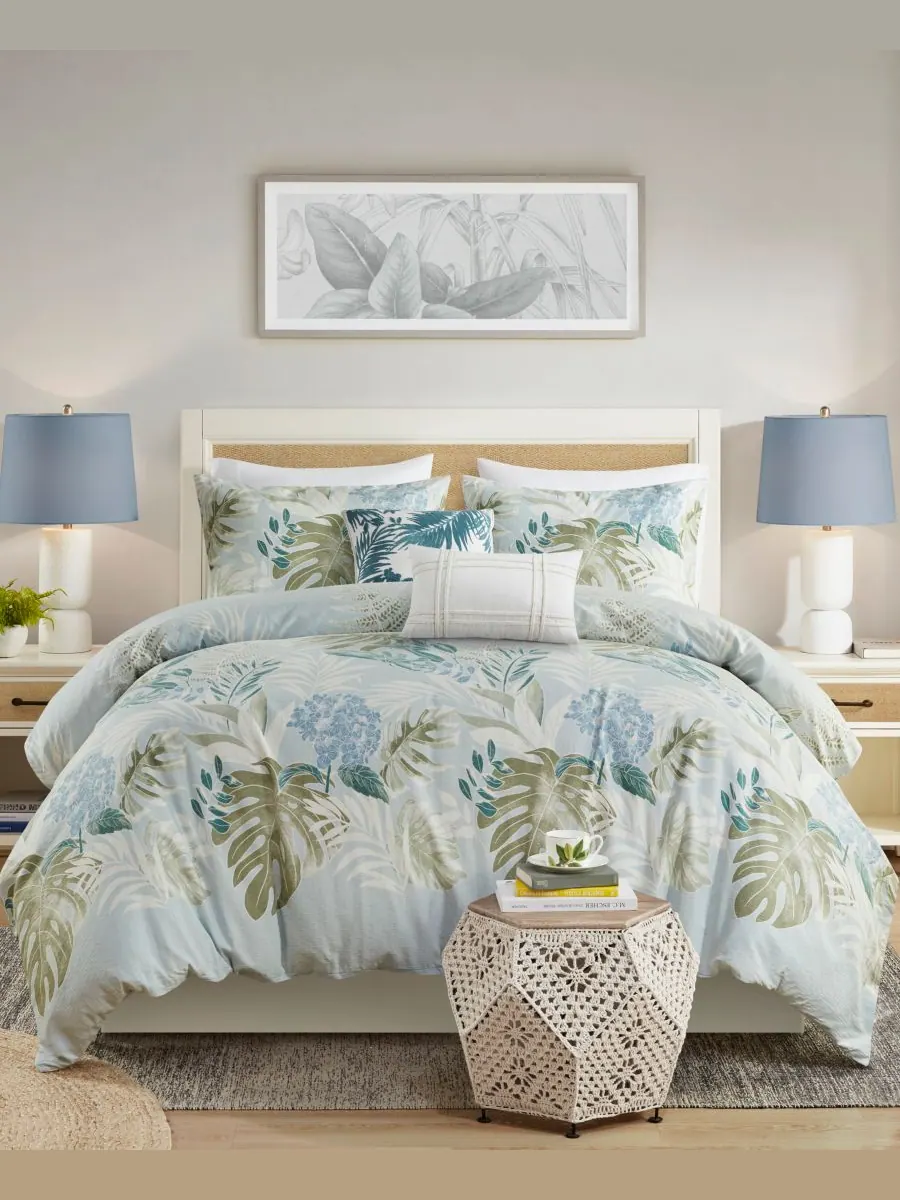 Комплект постельного белья kiawah island cotton из 5 предметов, размер king/california king Harbor — изображение 1 из 8