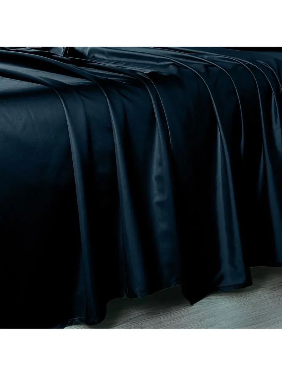 Простыня из сатина с 608 нитями, сверхбольшая, для кроватей king Egyptian Linens