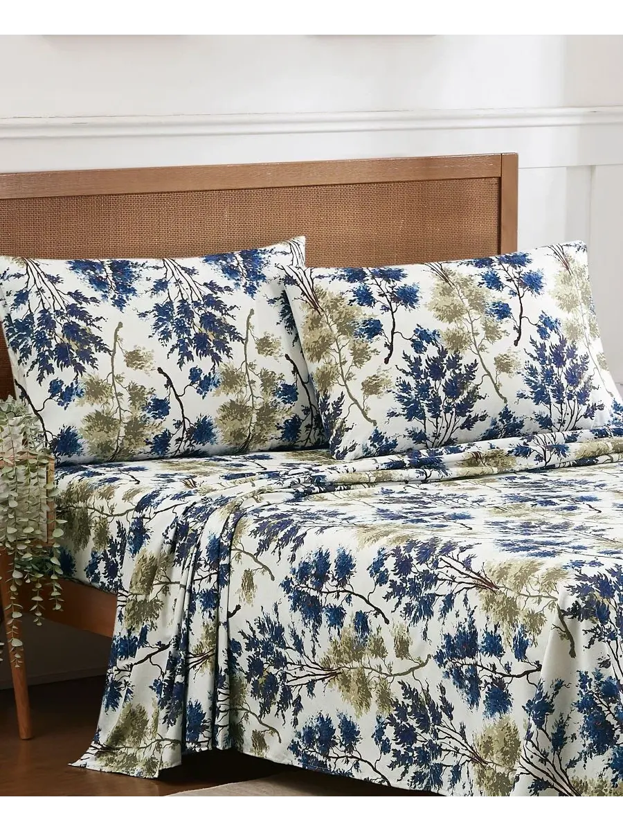 Комплект постельного белья из микрофибры с принтом, 4 предмета, King Sweet Home Collection, Florence — изображение 2 из 5