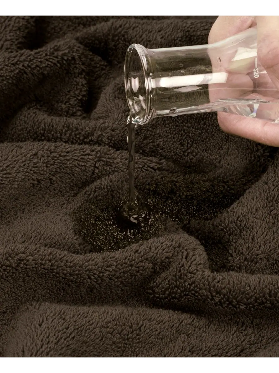 Роскошный набор полотенец Edison из 6 предметов, 100% хлопок American Soft Linen — изображение 6 из 7, коричневый