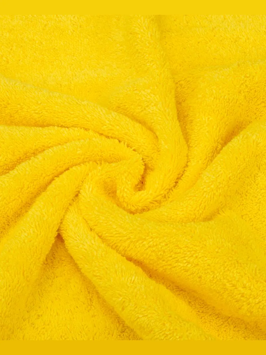 Роскошный набор полотенец Edison из 6 предметов, 100% хлопок American Soft Linen — изображение 7 из 8, оранжевый