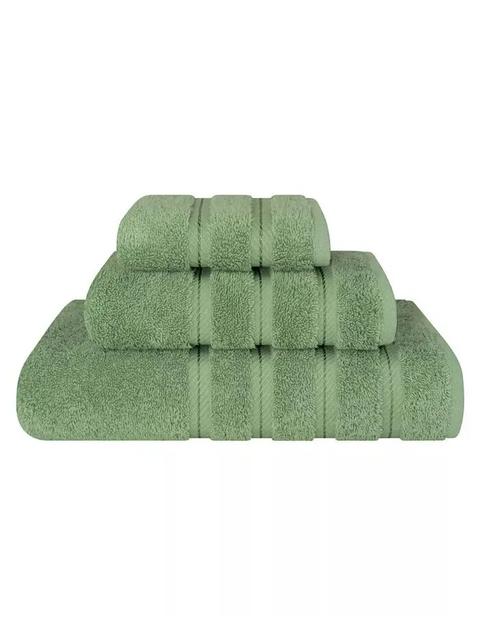 Набор банных полотенец American Soft Linen Edison Premium из 100% турецкого хлопка, 3 шт