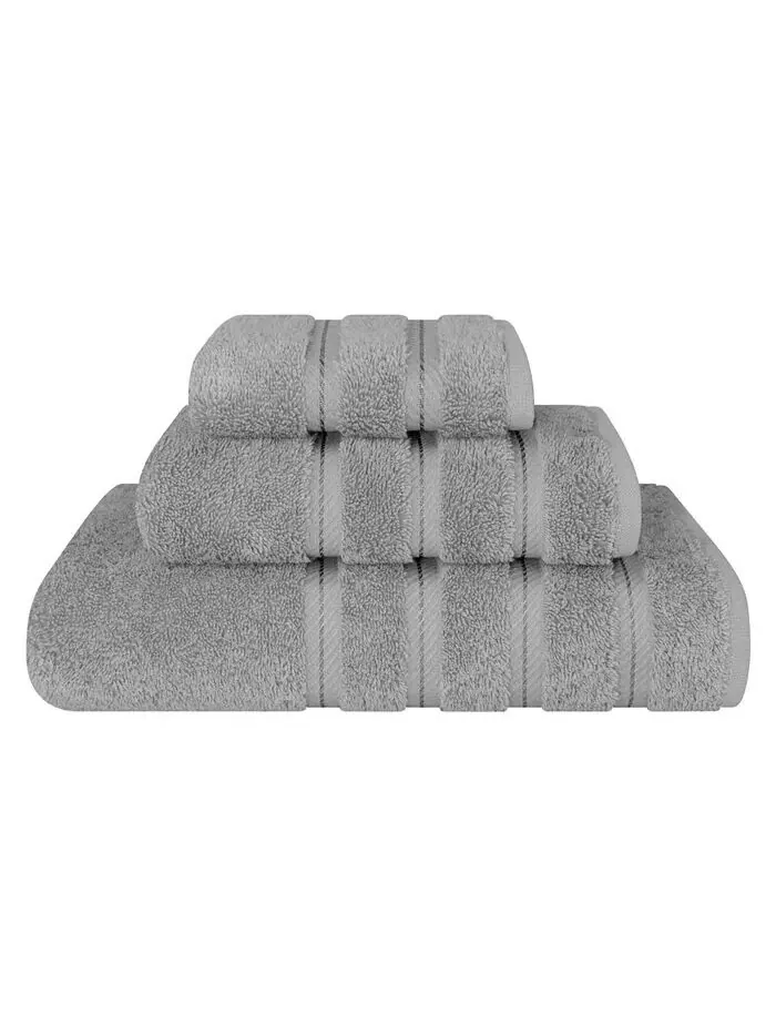 Набор банных полотенец American Soft Linen Edison Premium из 100% турецкого хлопка, 3 шт