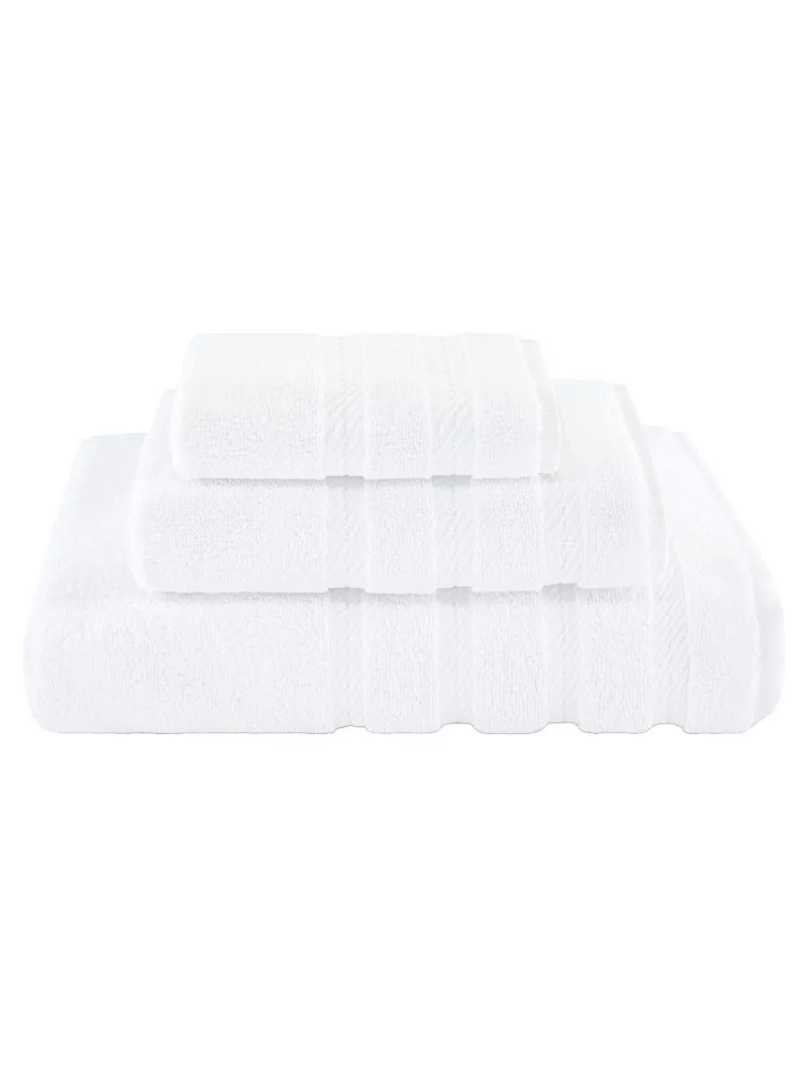 Набор из 3 банных полотенец Edison Premium из 100% турецкого хлопка American Soft Linen
