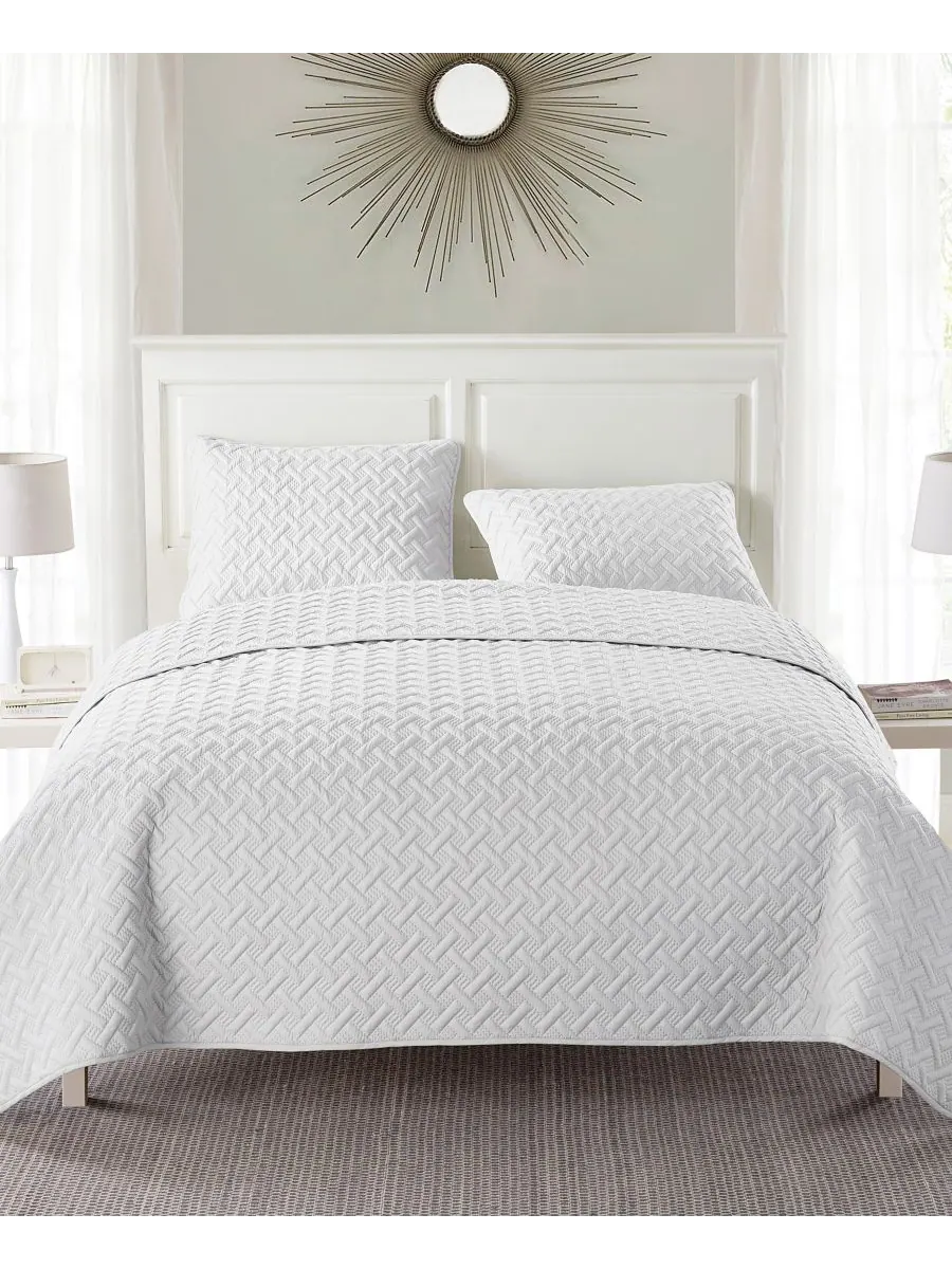Комплект постельного белья Nina Embossed из 3 предметов, размер King VCNY Home