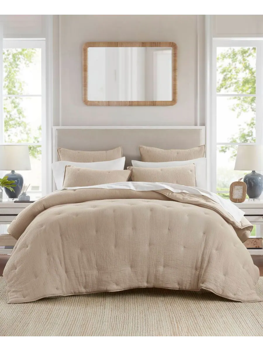 Комплект постельного белья Breeze Cotton с вышивкой, 3 предмета, размер Full/Queen Harbor House