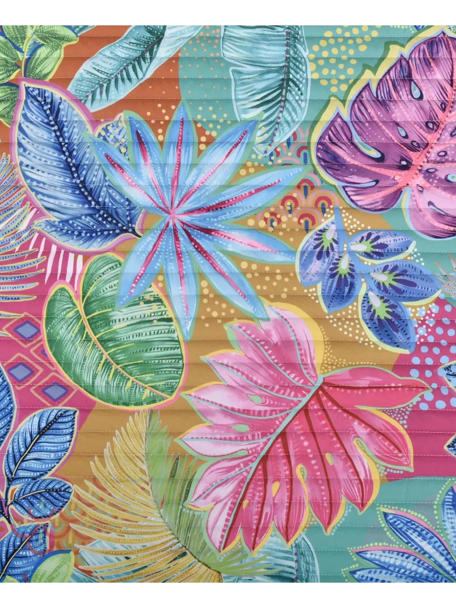 Комплект постельного белья hanalei tropical из 2 предметов, размер twin/twin xl J by J Queen — изображение 2 из 3, бирюзовый