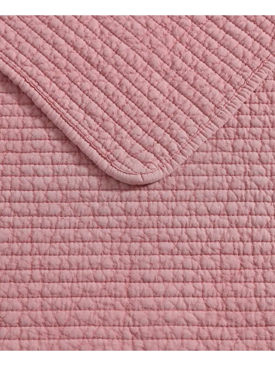 Комплект постельного белья Seashore Stitch из хлопка, двусторонний, 3 предмета, размер King Nautica — изображение 4 из 7