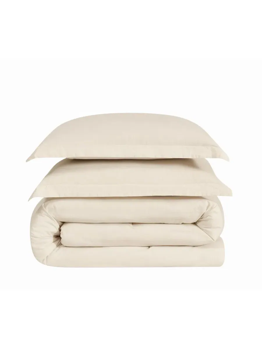 Комплект стеганого одеяла из хлопка Essential Cotton, 3 предмета, Full/Queen Brooklyn Loom — изображение 4 из 4, прозрачный