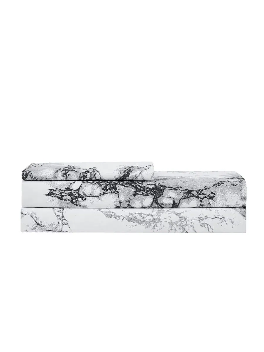 Комплект постельного белья из микрофибры с принтом, 3 предмета, Twin Sweet Home Collection