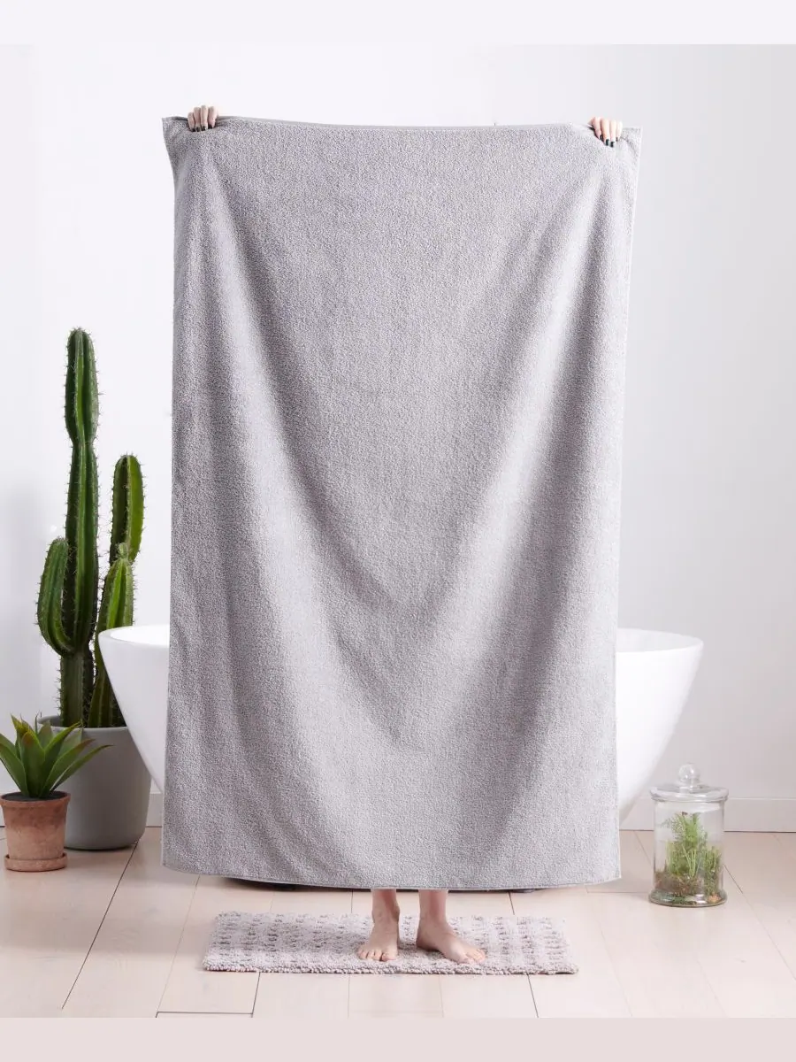 Банное полотенце Zero Twist, 39" x 63" Uchino — изображение 4 из 4, синий
