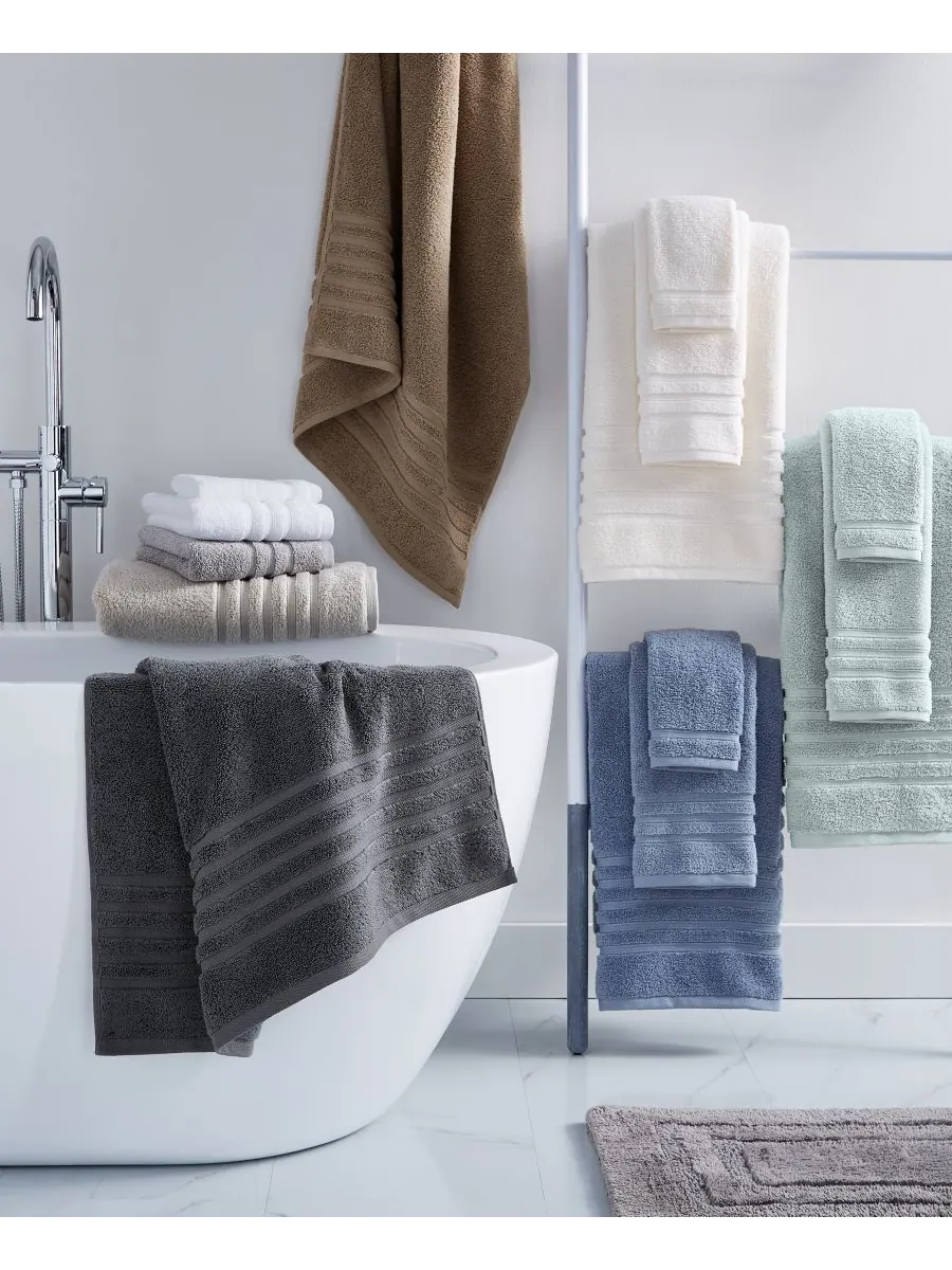 Банное полотенце Ultimate MicroCotton, 76 см x 137 см, Hotel Collection — изображение 4 из 5, дымчатый