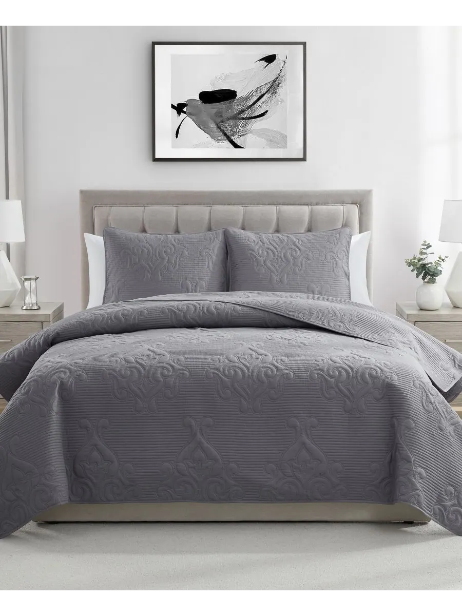 Комплект постельного белья Solomun Pinsonic Damask из 3 предметов, размер King VCNY Home