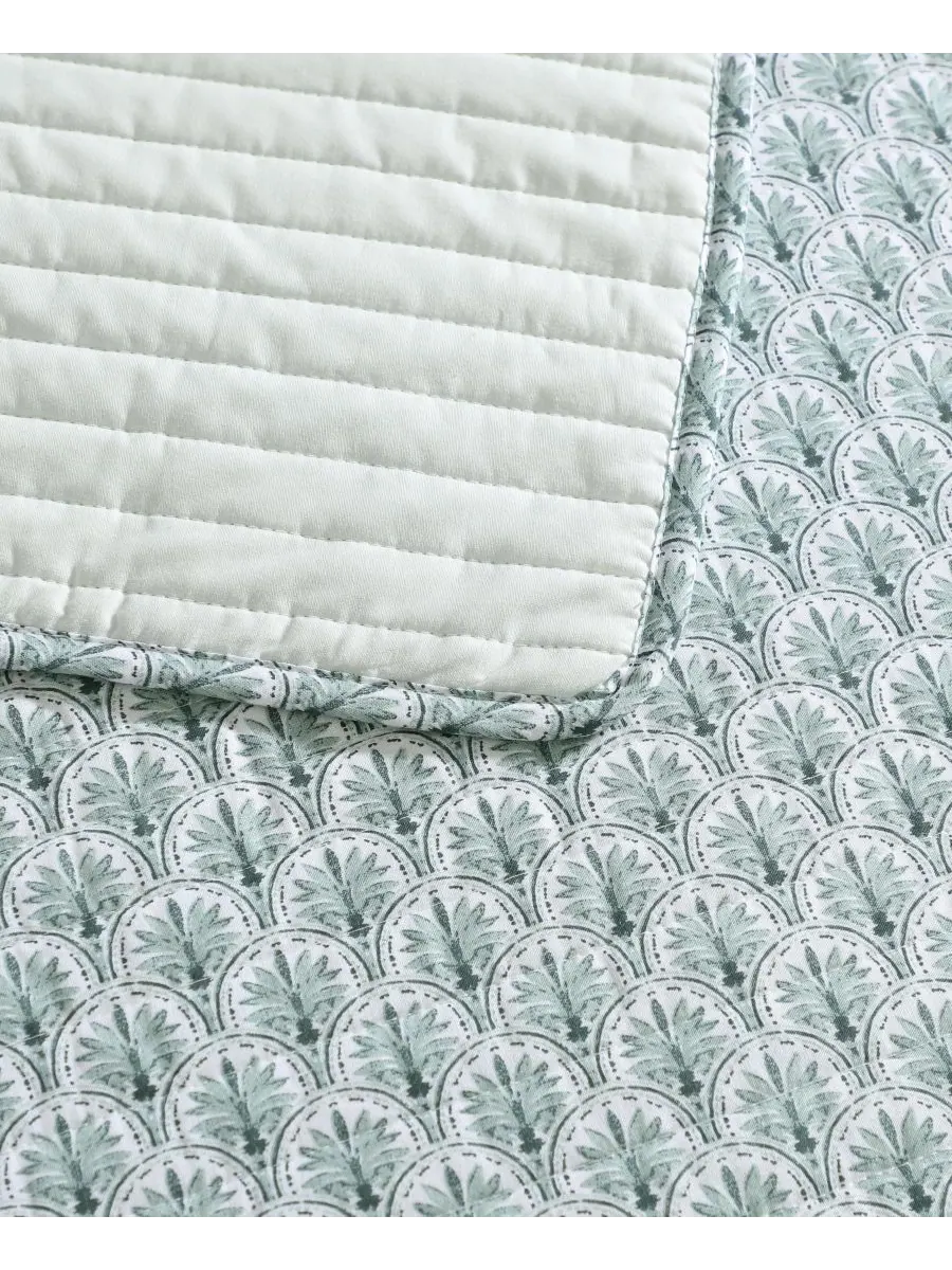 Комплект постельного белья Coastal Batik, 3 предмета, двусторонний, размер King Tommy Bahama Home — изображение 4 из 9