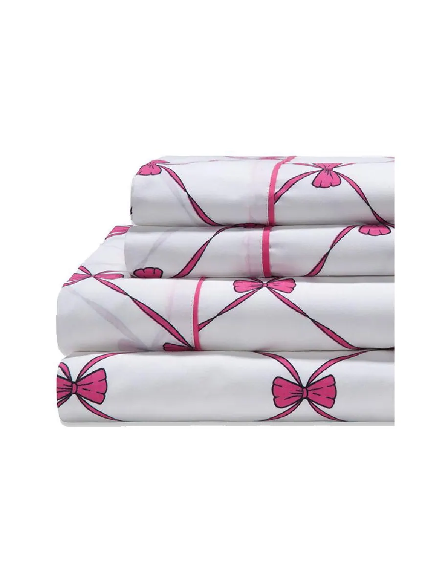 Комплект постельного белья Sophie Polka Dot Bed in a Bag, 10 предметов, размер Full VCNY Home — изображение 4 из 7, розовый
