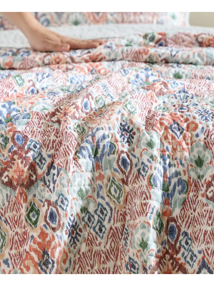Двусторонний комплект постельного белья Ikat Tropics из 3 предметов, размер Full/Queen Tommy Bahama — изображение 8 из 10