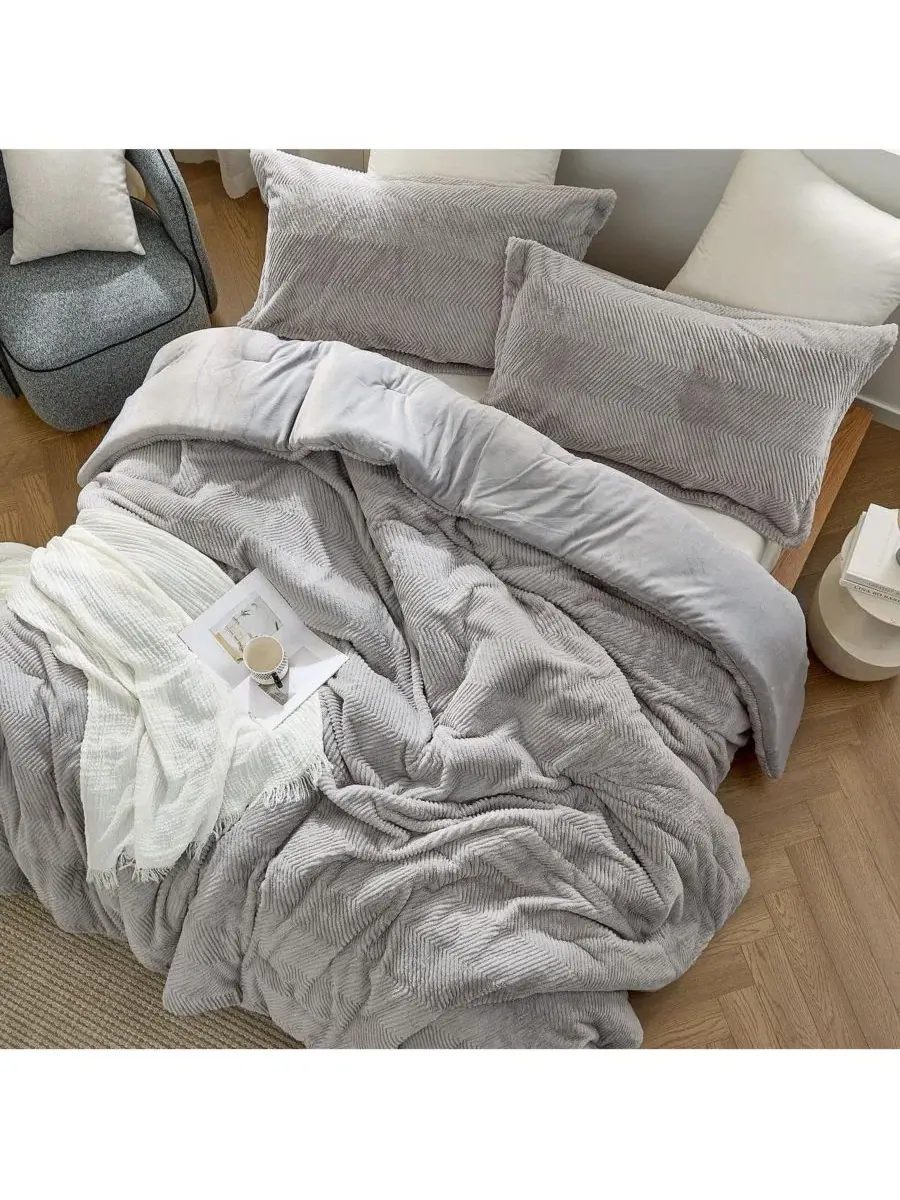 Комплект oversize-одеял Peak of Cozy Coma Inducer — изображение 2 из 4, серый