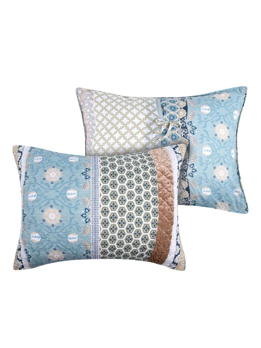 Комплект постельного белья thalia из 3 предметов, размер king. Greenland Home Fashions — изображение 4 из 5, синий