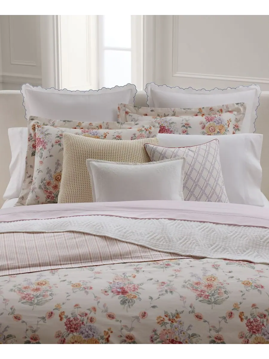 Комплект постельного белья Selina из 3 предметов, размер King Lauren Ralph Lauren — изображение 2 из 6, бежевый