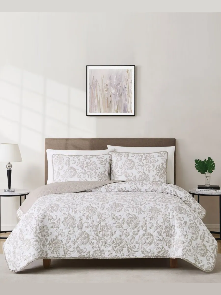 Комплект постельного белья Sylvana Jacobean Floral из 2 предметов, размер Twin/Twin XL Cannon, цвет — изображение 1 из 4